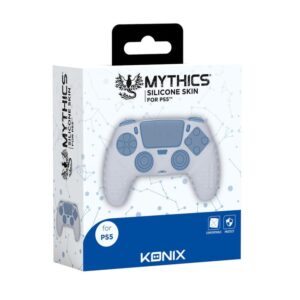 Protection Silicone Pour Manette PlayStation 5 - Mythics - Blanc