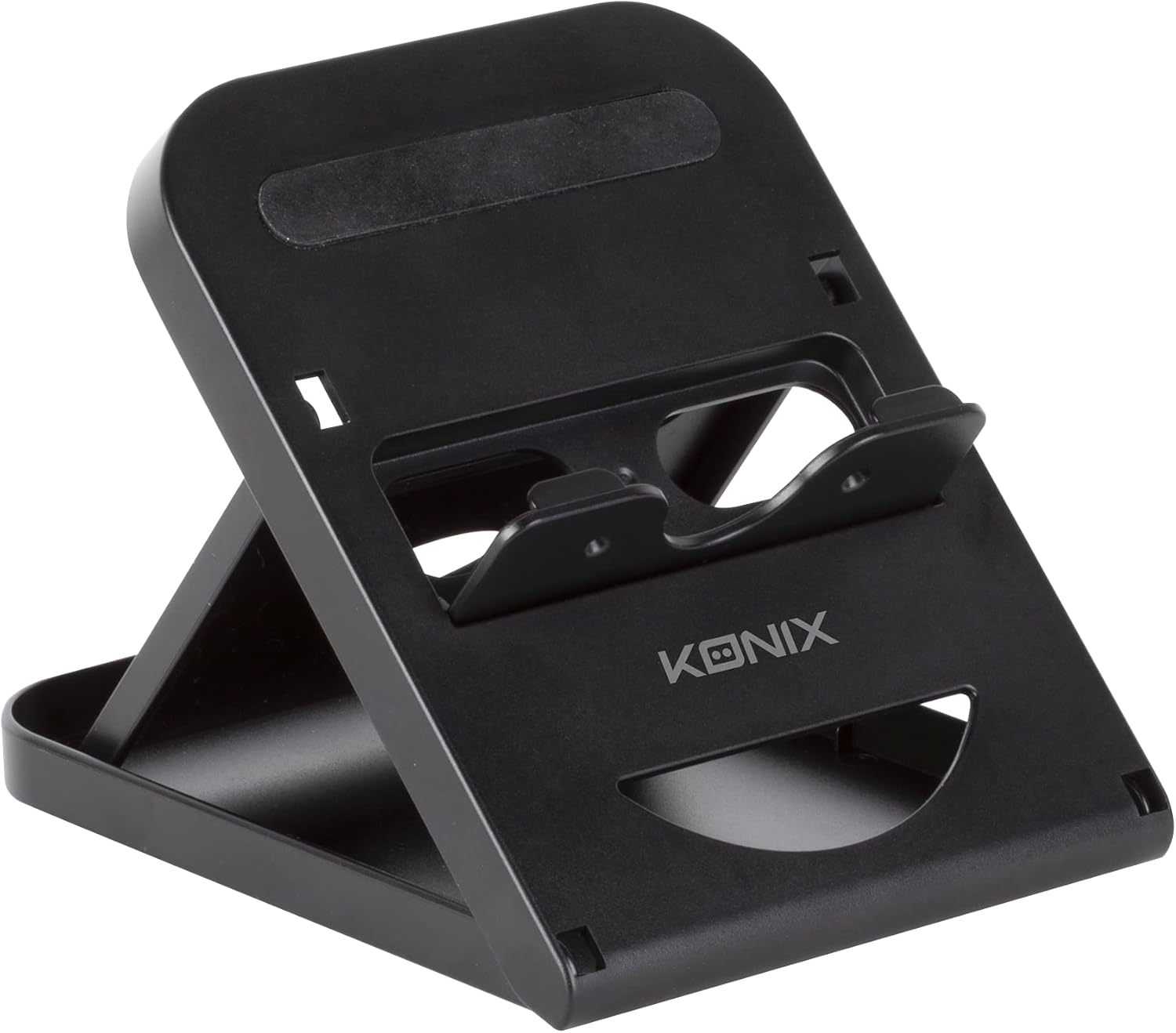 Konix Mythics Support Stand Pour NINTENDO Switch, Switch 2, Smartphones Et Tablettes - Position Réglable - Noir