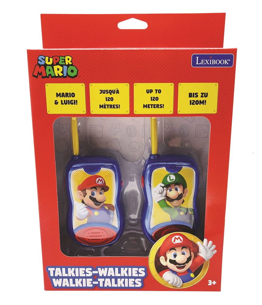 Talkies-Walkies Super Mario - Jeux Extérieurs Et Sports Portée 120M