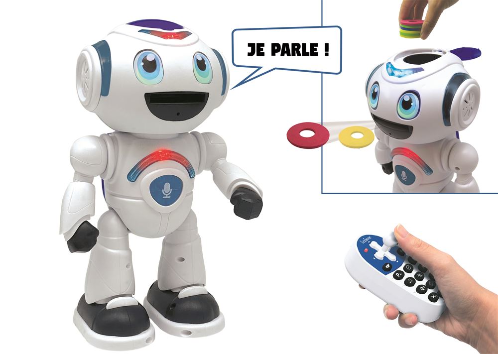 Robot Interactif LEXIBOOK Powerman Master Avec Télécommande Bleu