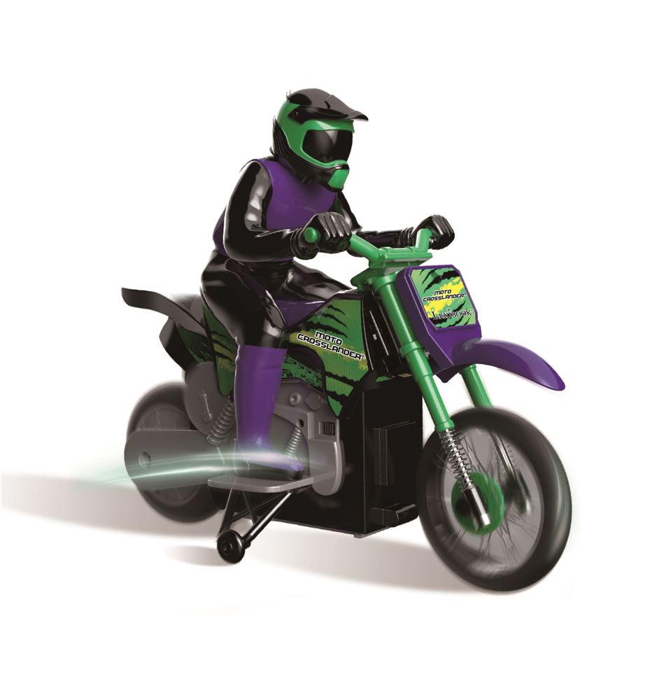 Véhicule Radio Commandé LEXIBOOK Moto Crosslander Avec Effets Lumineux