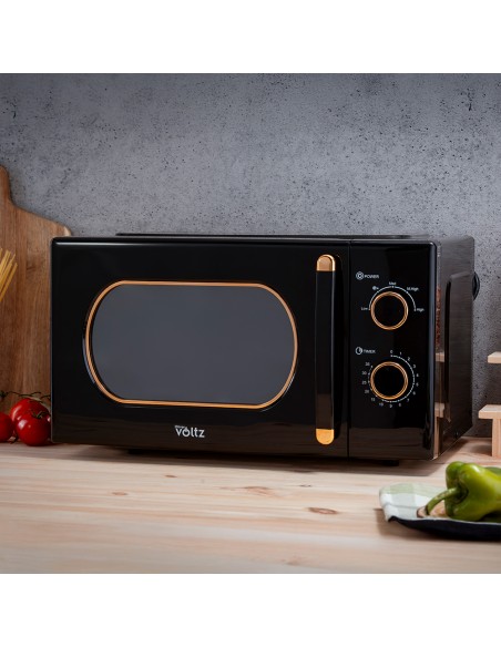 Four à micro-ondes Oliver VOLT OV51443E - 700W, 20 Litres - Noir