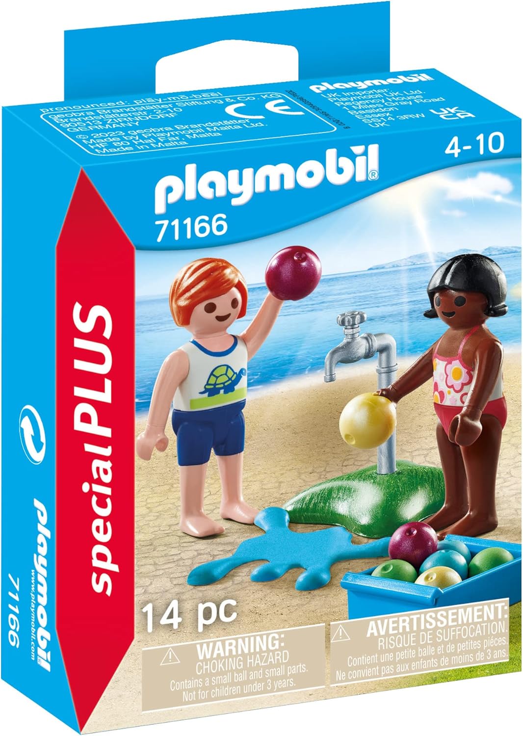 PLAYMOBI 71166 Enfants Et Ballons D'Eau