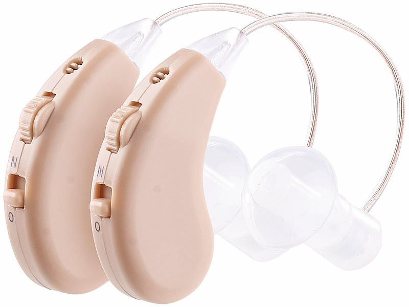 Paire D'Amplificateurs De Son Nomades PEARL Newgen Medicals Avec Écouteur Externe Et Chargeur USB