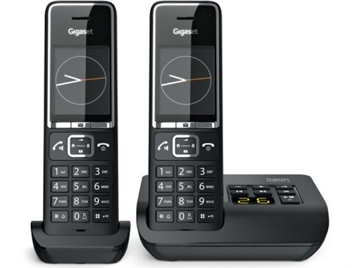 Téléphone Sans Fil Gigaset Comfort 550A Duo - Noir
