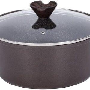 Casserole Resto Marron 2,5L - Diamètre 20CM & Hauteur 8.5CM
