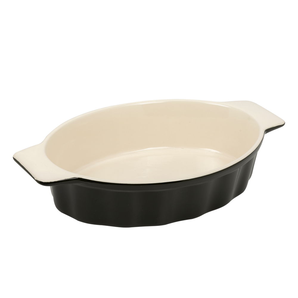 Plaque De Cuisson Ovale RESTO FORNA 96142 En Céramique 32,2 / 20 / 6,8CM