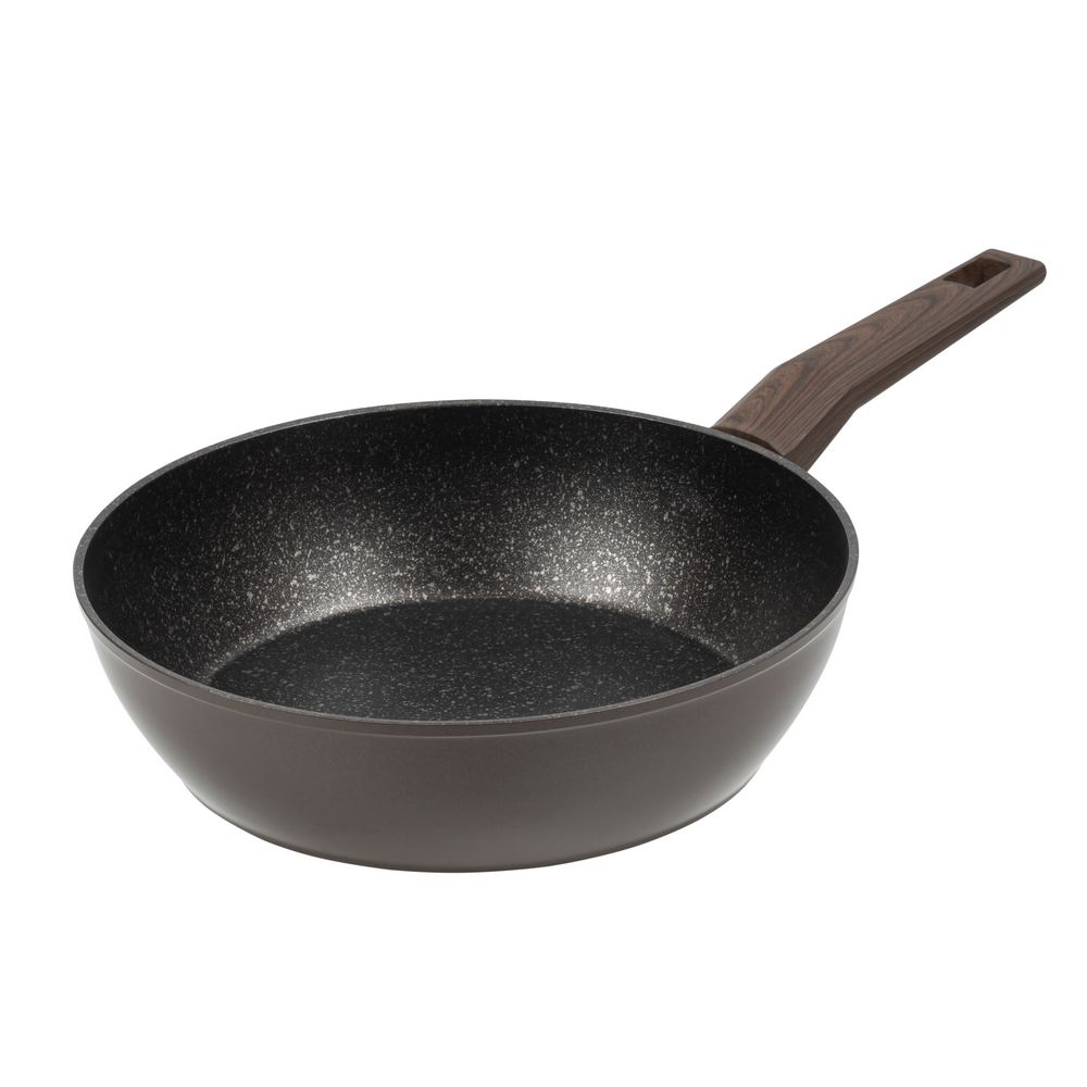 Poêle À Frire RESTO 93163 En Aluminium - 28CM - Marron