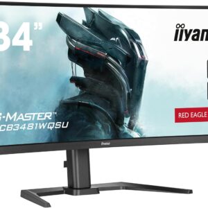 Écran PC Gaming LIYAMA G-Master Red Eagle™ 34" incurvé 180 Hz UWQHD