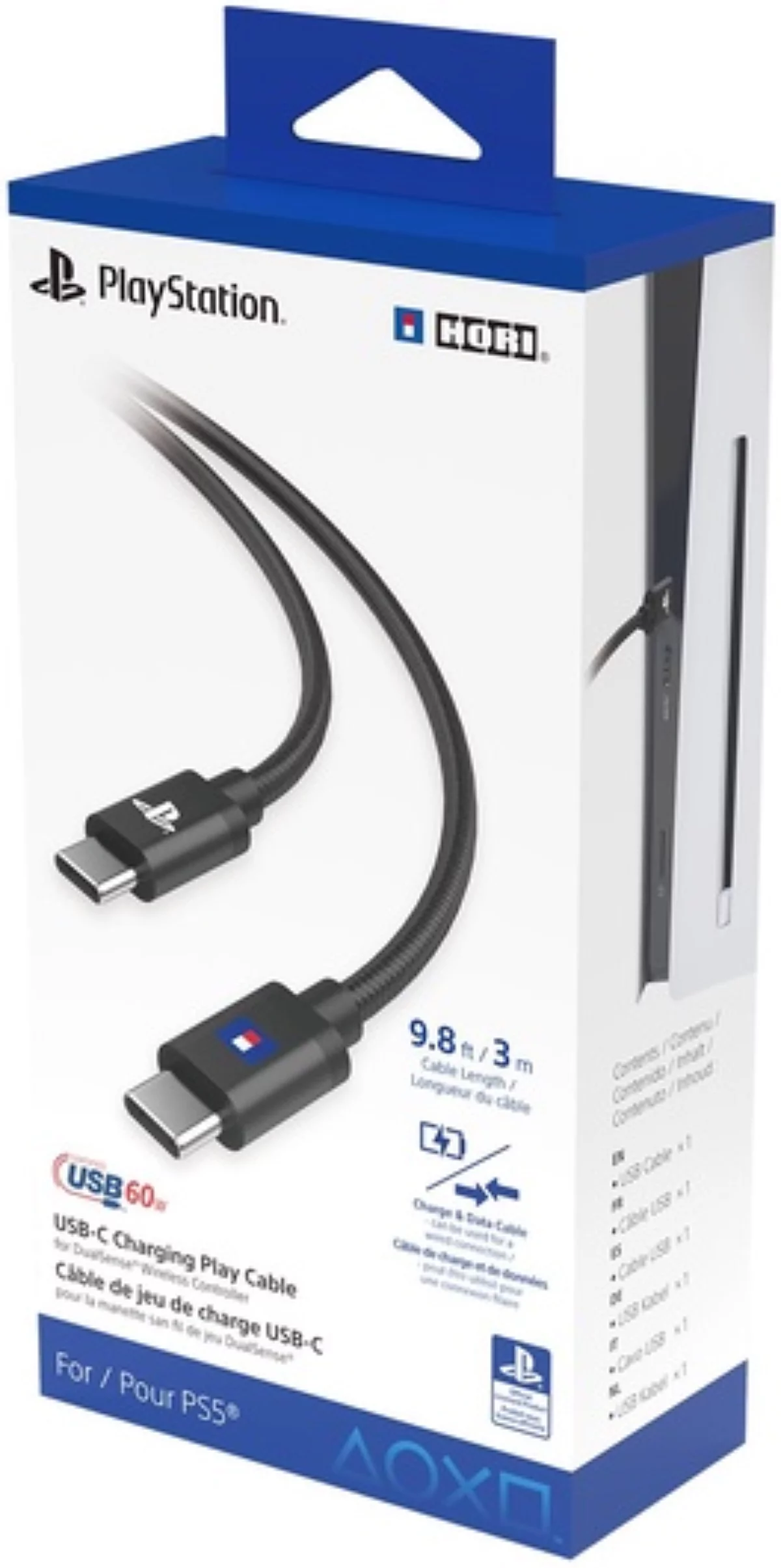 Câble De Chargement HORI USB-C Dualsense