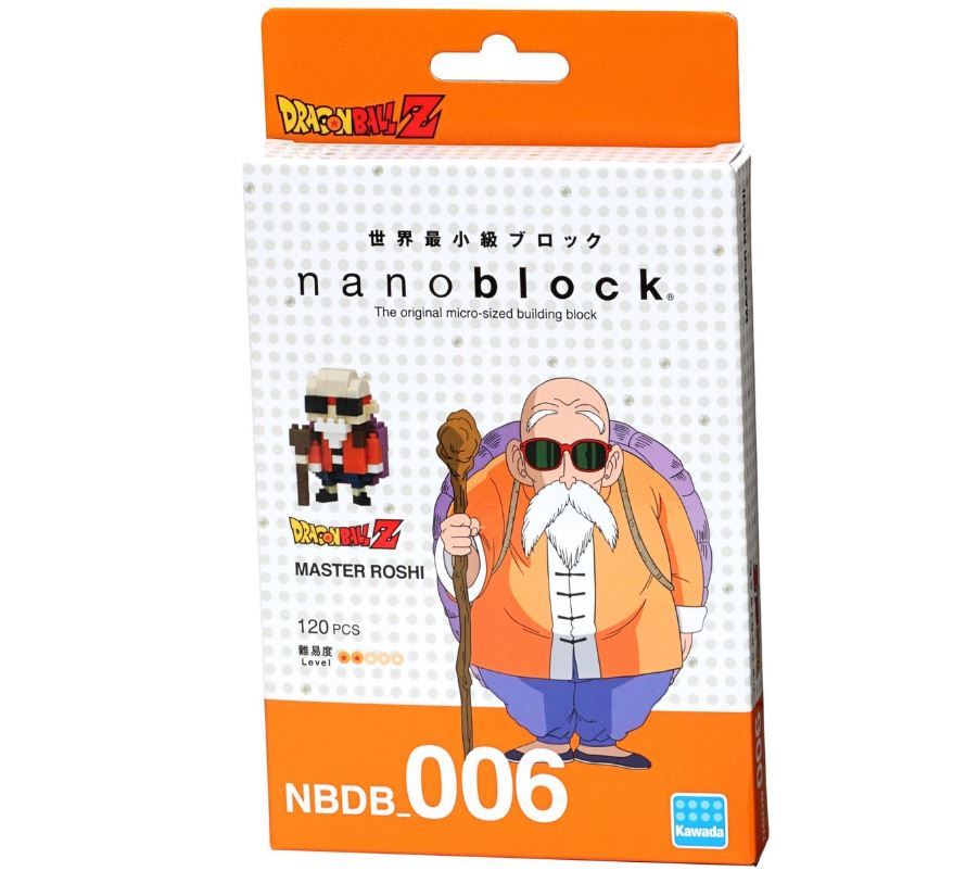 Jeu De Construction NANOBLOCK Master Roshi Dragon Ball Z
