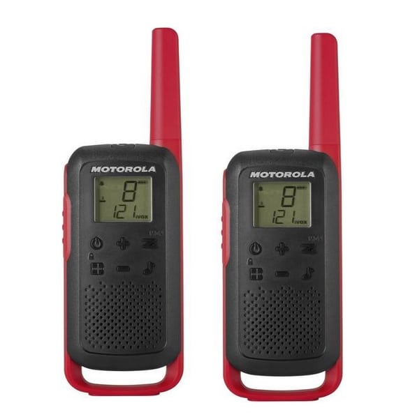 Talkie-Walkie MOTOROLA Talkabout T62 Bidirectionnel - Rouge