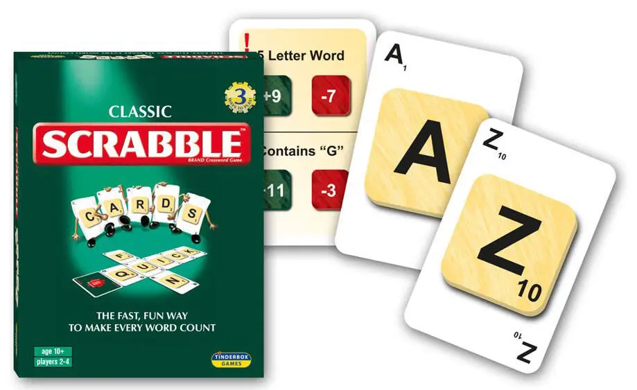Jeu Classique Megableu SCRABBLE Cartes