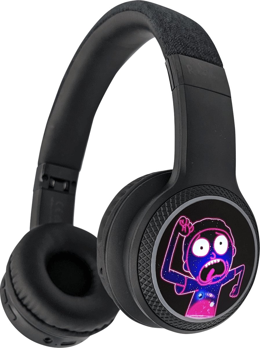 Écouteurs Bluetooth Rick & Morty Light Up - Avec Effets Lumineux, Microphone, Pliable
