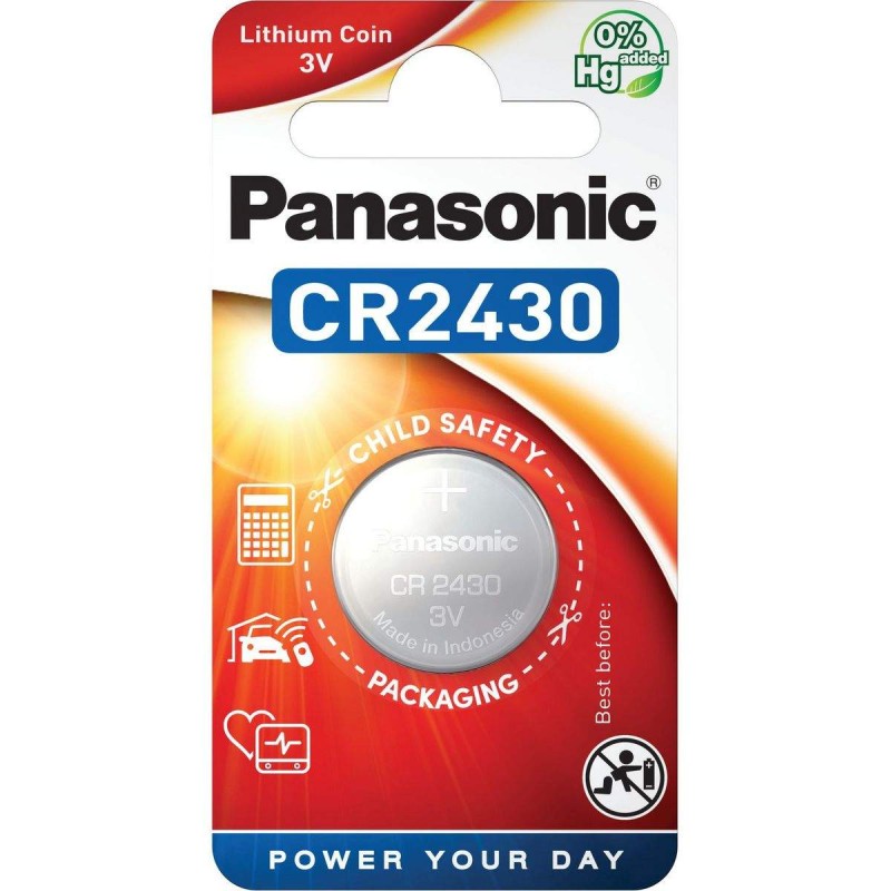 Pile PANASONIC Lithium CR2430