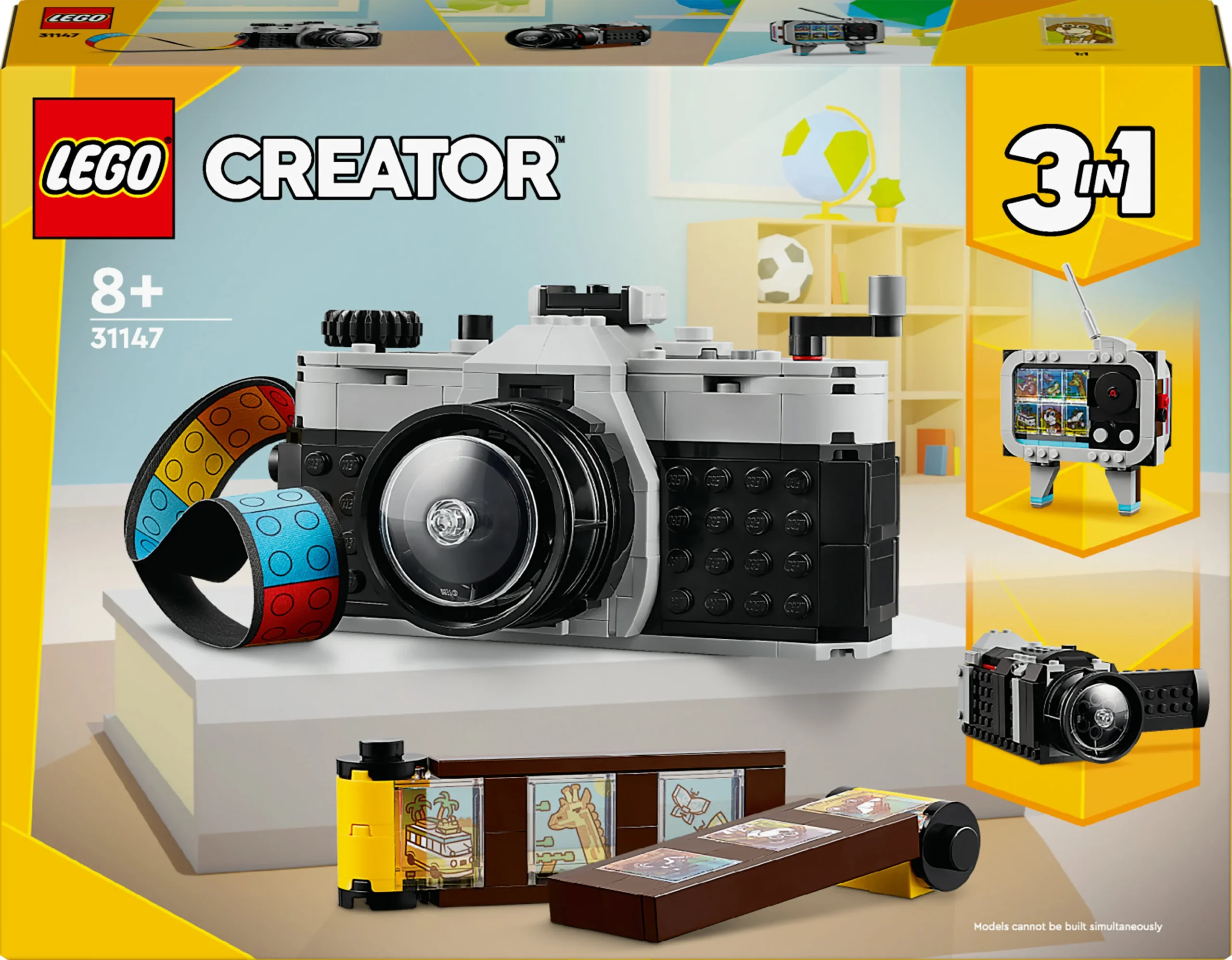Set LEGO Creator 3-En-1: Appareil Photo Rétro