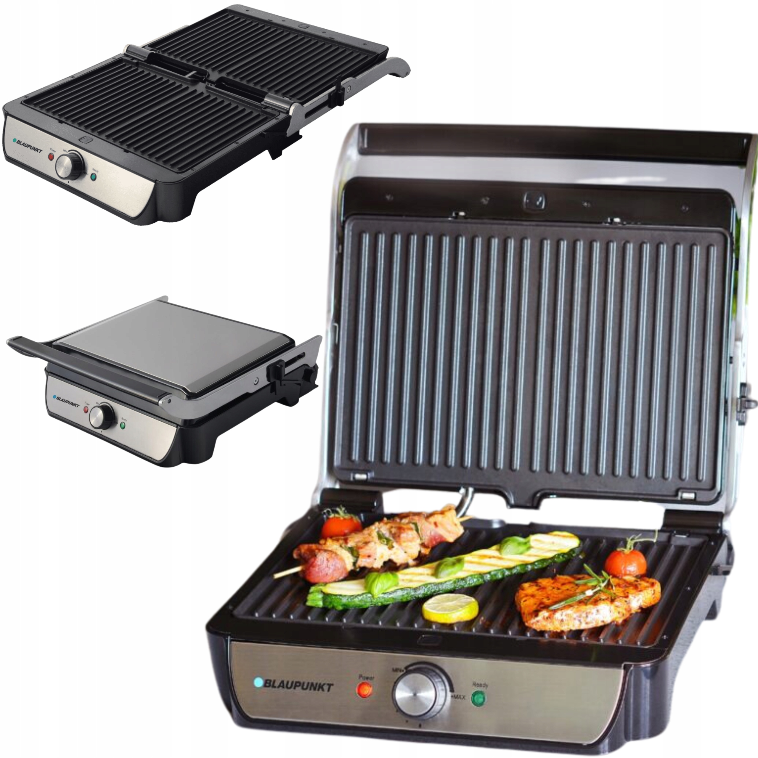 Grill Viande Barbecue BLAUPUNKT GRS701 43CM - Noir