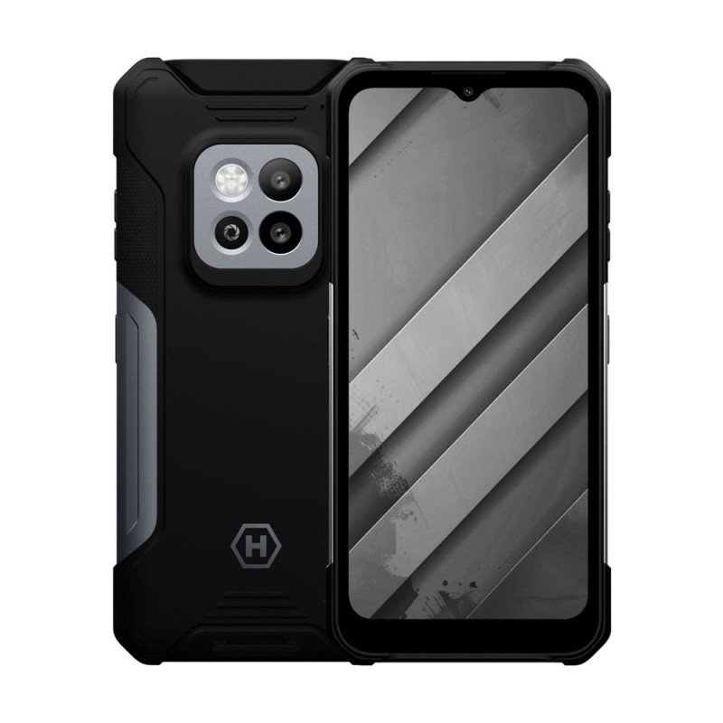 Smartphone HAMMER Construction 2 - 5G IP69 - Batterie 6500 mAh - Android 14 - Noir / Argent