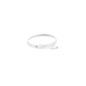 Hyper Câble 3MK USB-C Vers USB-C - 2M - 100W - Blanc