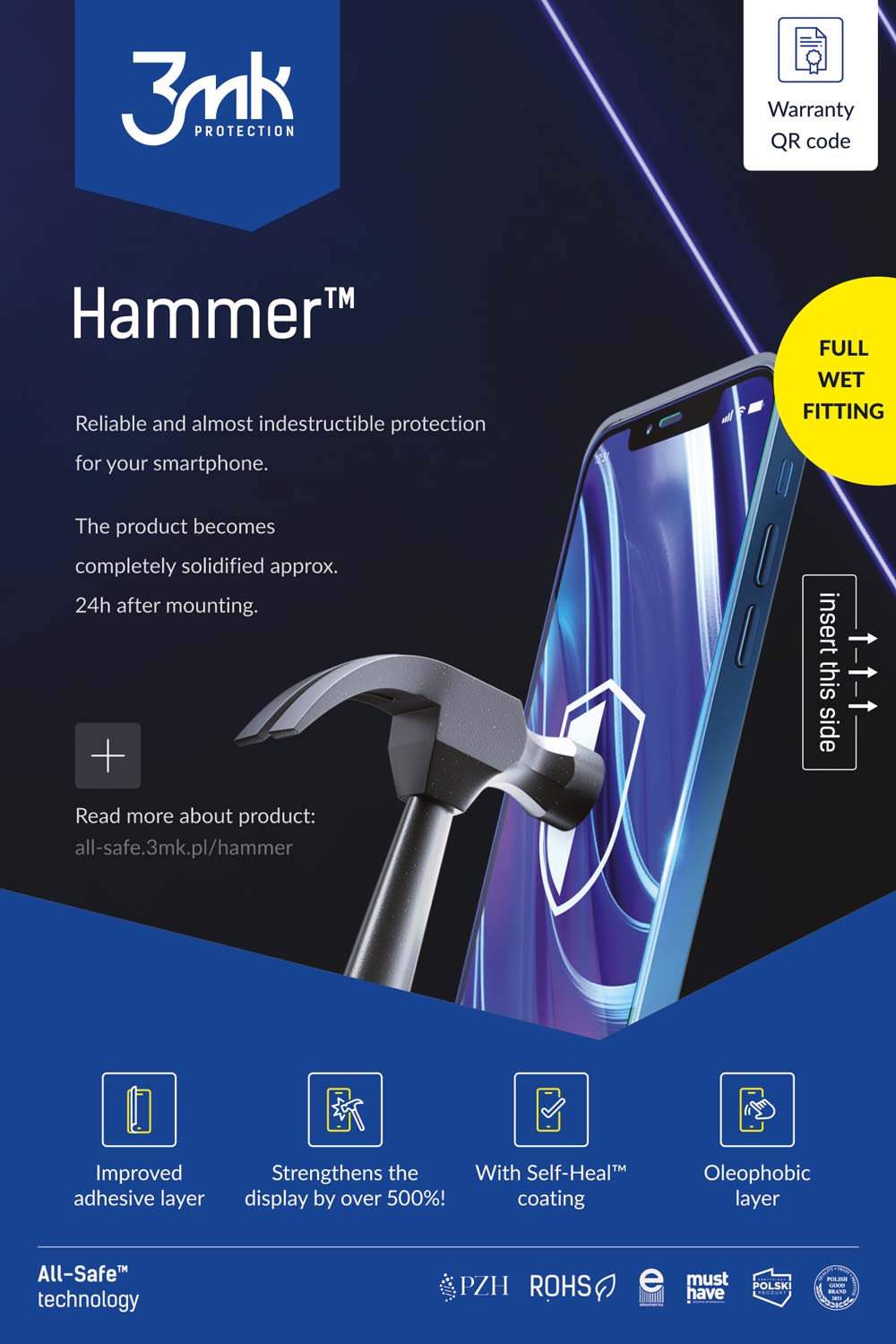 Lot De 25 coques 3MK AIO De Protection Antichoc Pour Téléphone HAMMER