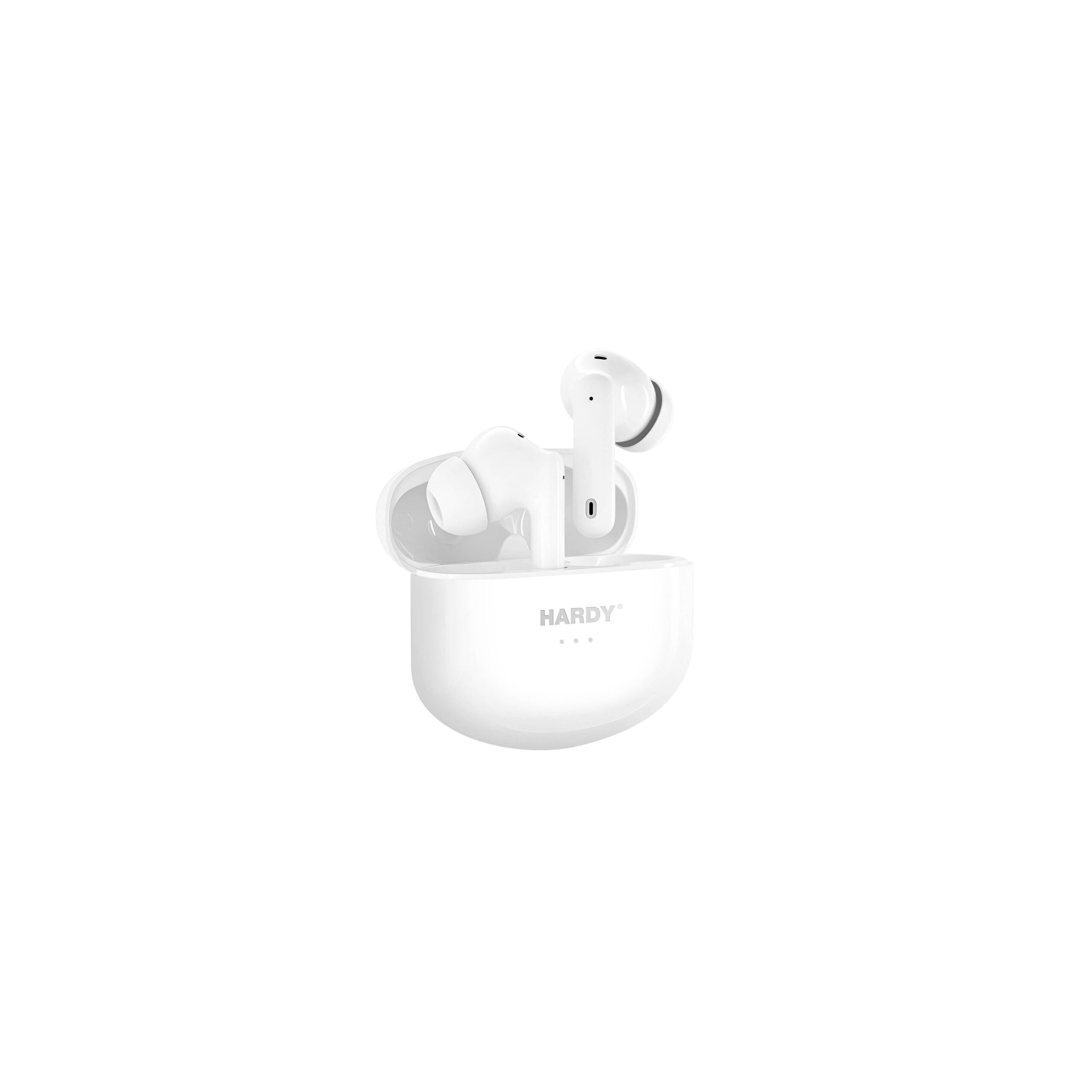 Écouteurs Sans fil 3MK Avec Réduction De Bruit ANC Compatible Charge Sans Fil - Blanc
