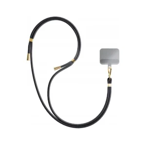 Lanière De Téléphone 3MK EasyClip - Noire Dorée