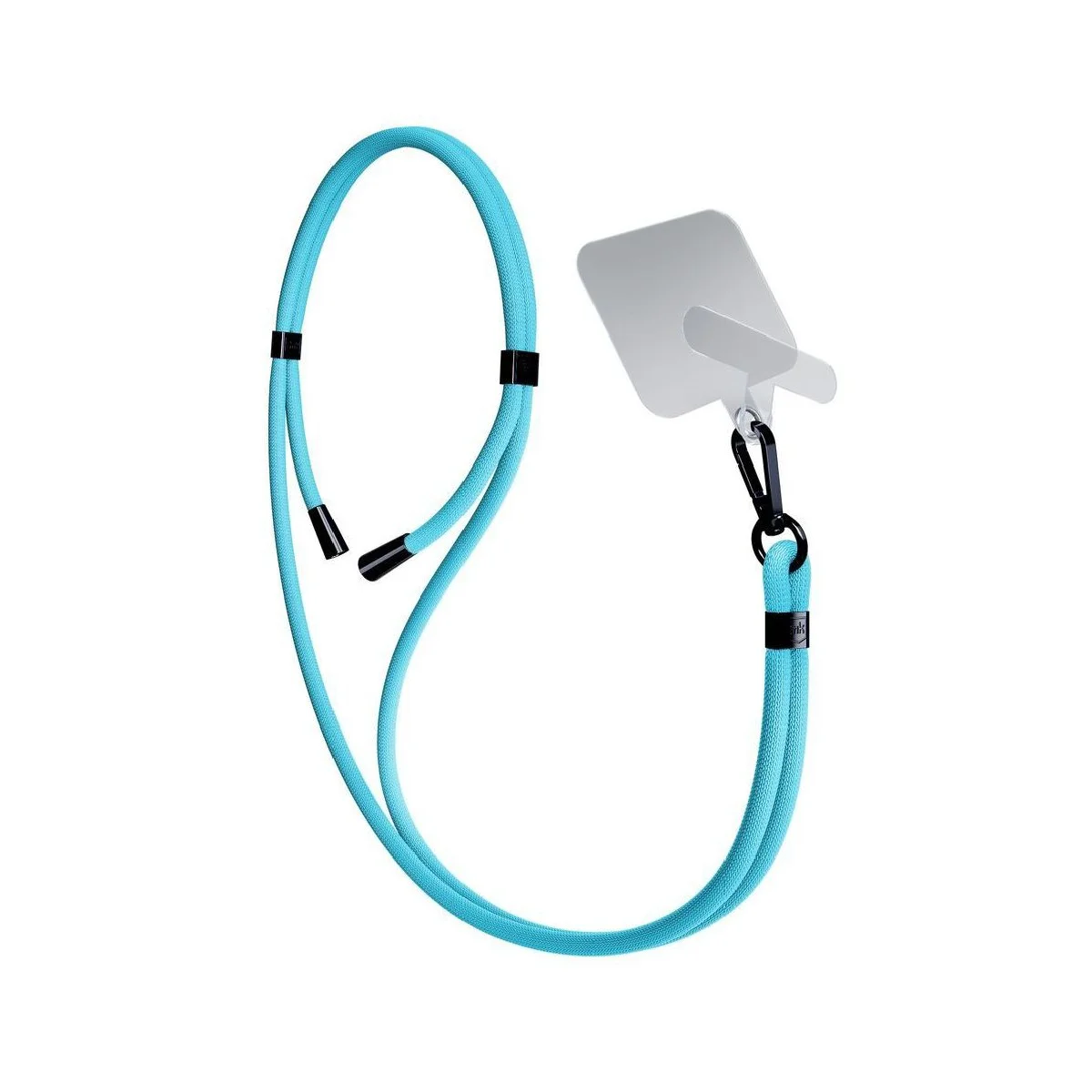Lanière De Téléphone 3MK EasyClip - Bleu Ciel / Noire