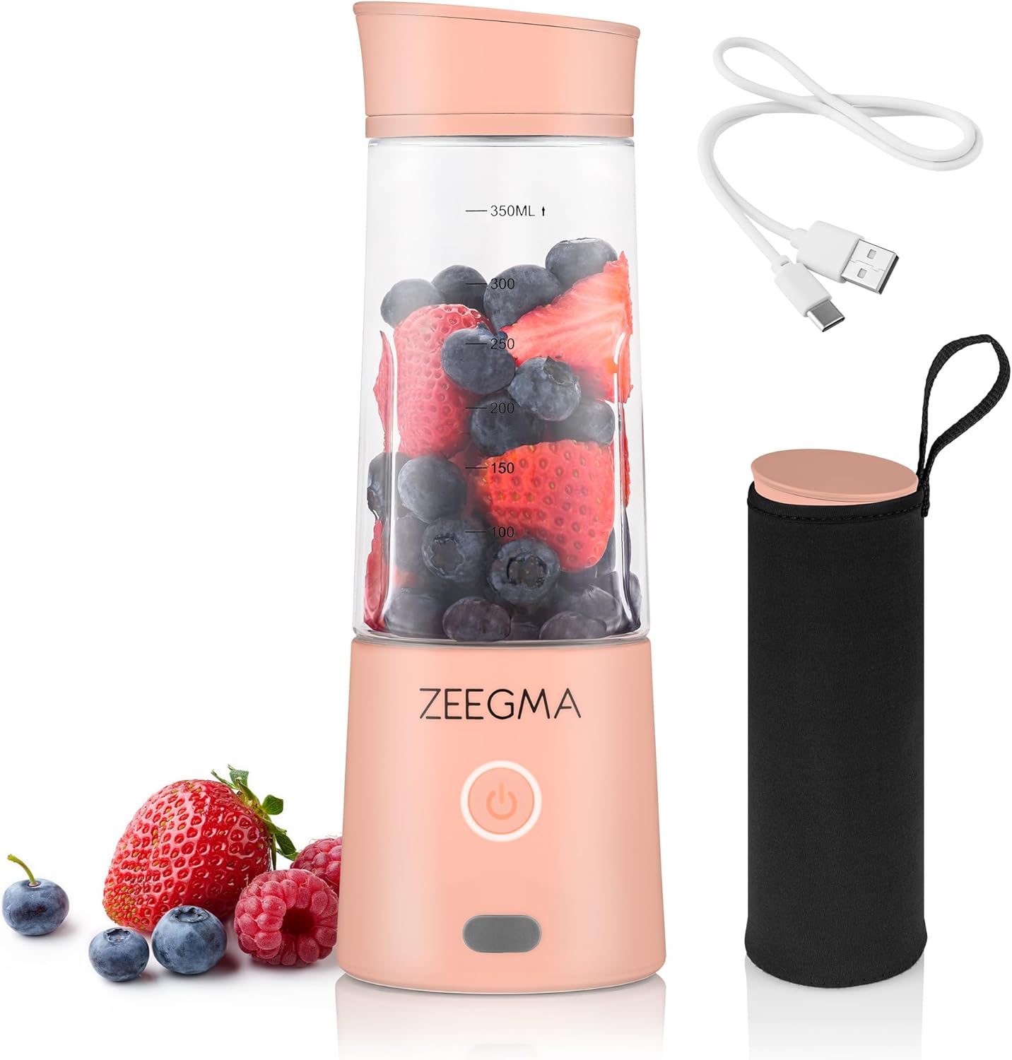 Mixeur Portable ZEEGMA Go Blue 450 Ml Pour Vos Déplacements