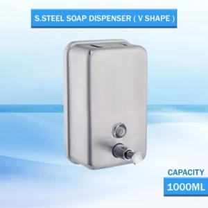 Distributeur De Savon Grande Capacité 1000ML (33,8 Oz), En Acier Inoxydable 304 Et Abs, Adapté À Divers Endroits.