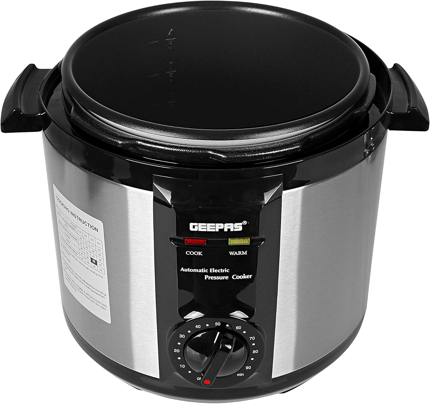 Autocuiseur Électrique GPC307 En Acier Inoxydable De 6L