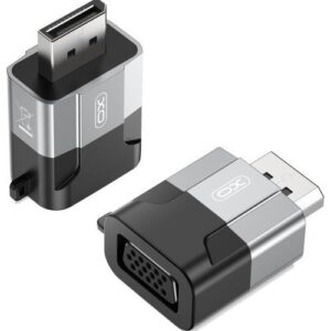 Adaptateur XO GB016 DisplayPort Vers VGA - Gris
