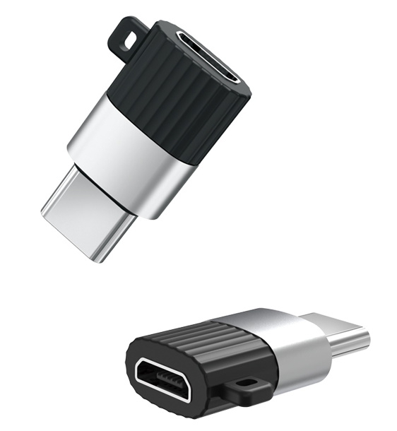 MicroUSB Vers USB-C XO Adapter NB149-A - Noir