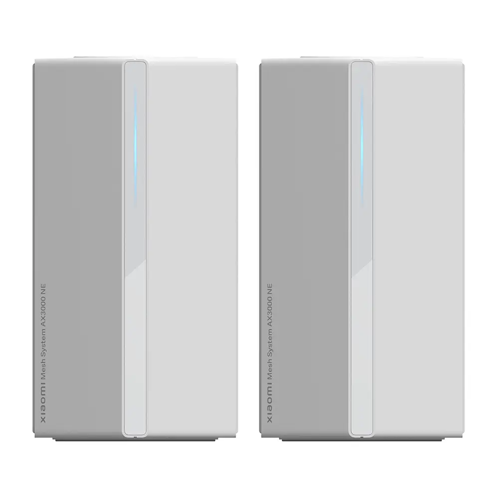 Pack De 2 Routeurs Sans Fil Wi-Fi XIAOMI Mesh System AX3000 NE - Blanc