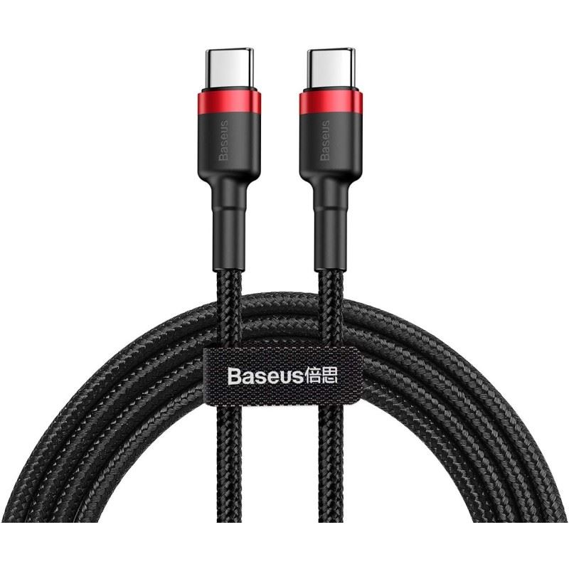 Câble De Données USB-C Vers USB-C 2.0 BASEUS Cafule CATKLF-H91 - Noir