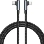 Câble USB  Lightning Tressé RANGER II RC-C002I Series 2.4A - Noir Aluminum