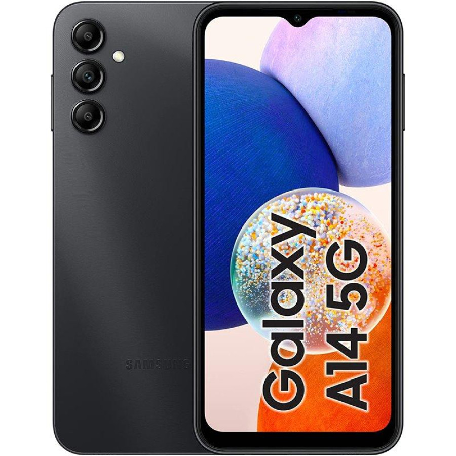 Smartphone SAMSUNG Galaxy A14 Débloqué - 64 Go / 5G 4Ram - Noir