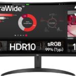 Écran PC LG UltraWide 34WR50QK-B 34" Incurvé WQHD
