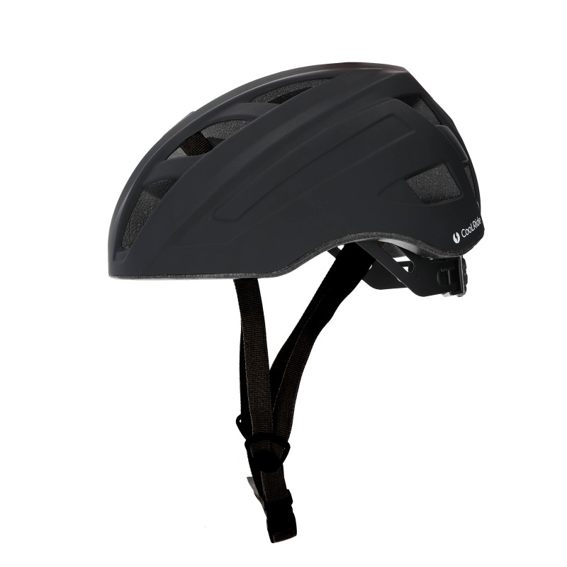 Casque Junior COOLRIDE Avec Headlock, Taille 52-59CM - Noir