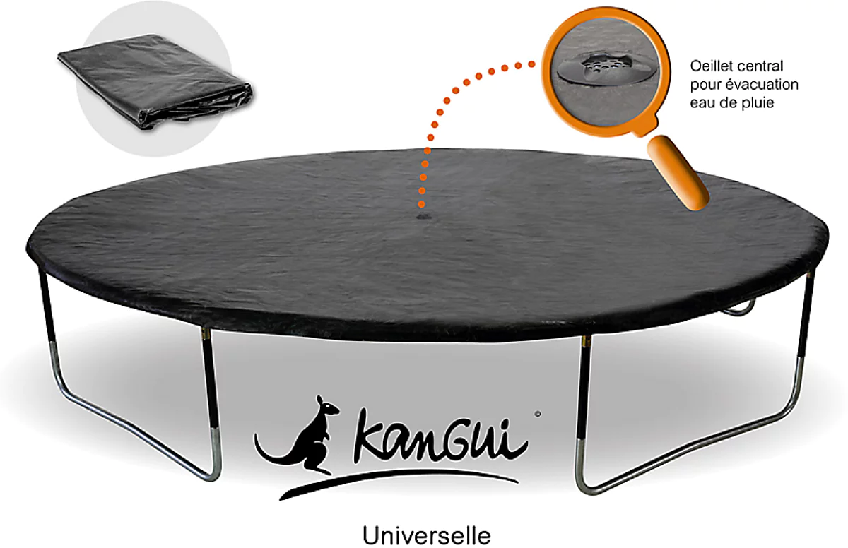Kangui Bâche De Protection Adaptable À Tous Trampolines De Diamètre 430CM