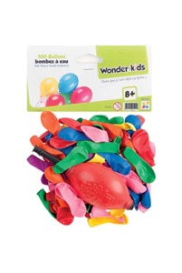 Sachet De 100 Ballons Bombe À Eau - Modèle Aléatoire - Livraison À L'Unité