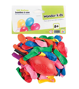 Sachet De 100 Ballons Bombe À Eau - Modèle Aléatoire - Livraison À L'Unité