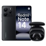 Pack Smartphone Xiaomi REDMI Note 14, 6.67", 5G Double Nano SIM, 8GB / 256GB -  Noir Avec Ecouteurs REDMI Buds 6 Play