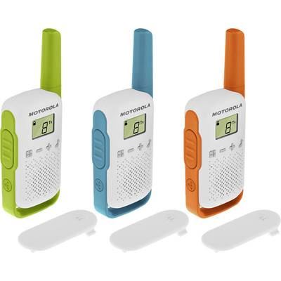 MOTOROLA Solutions TALKABOUT T42 Triple Talkie-walkie PMR, Pack De 3