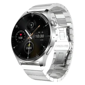 Montre Connectée FOREVER Luxe Pour Homme, Suivi D'Appels, Sport, Santé, Etanche Grand 2 - Argent